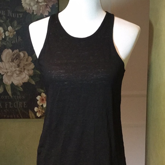 Sanctuary Tops - SANCTUARY BLACK RACERBACK BURNOUT TANK